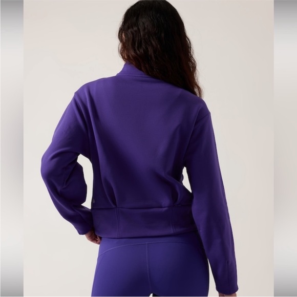 **NWT** Athleta Altitude Polartec Half Zip Up Sweatshirt - Picture 2 of 9